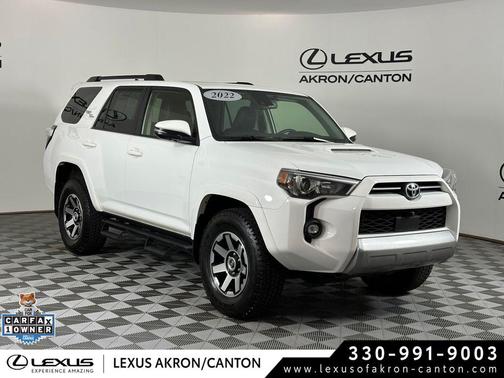 White 2022 Toyota 4Runner TRD Off Road Premium