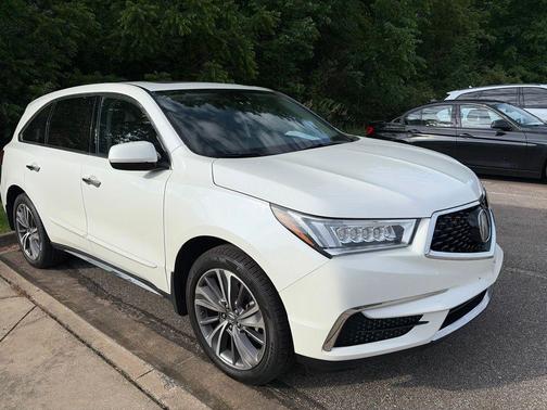 White Diamond Pearl 2018 Acura MDX 3.5L w/Technology Package