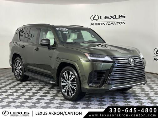 Nori Green Pearl 2025 Lexus LX 600 Luxury