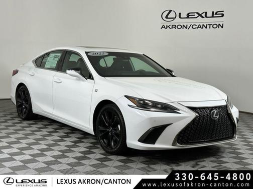 Ultra White 2022 Lexus ES 350 F Sport