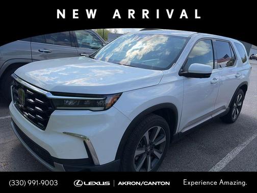 Platinum White Pearl 2025 Honda Pilot Elite