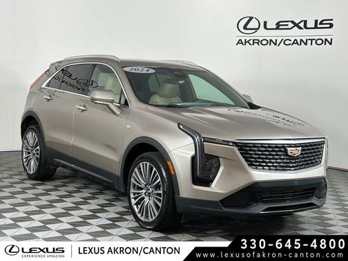 Latte Metallic 2024 Cadillac XT4 Premium Luxury
