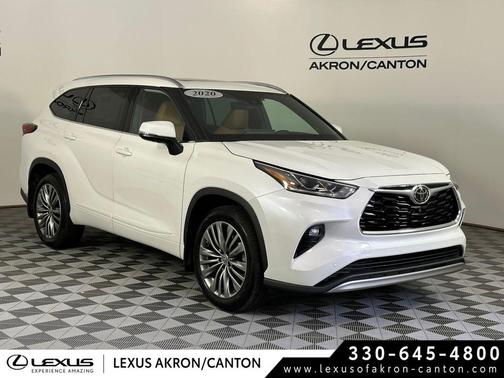 Blizzard Pearl 2020 Toyota Highlander Platinum