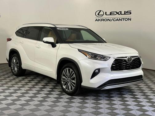 Blizzard Pearl 2020 Toyota Highlander Platinum