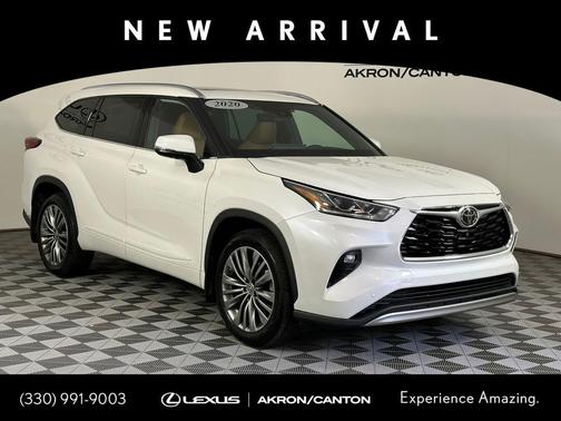Blizzard Pearl 2020 Toyota Highlander Platinum