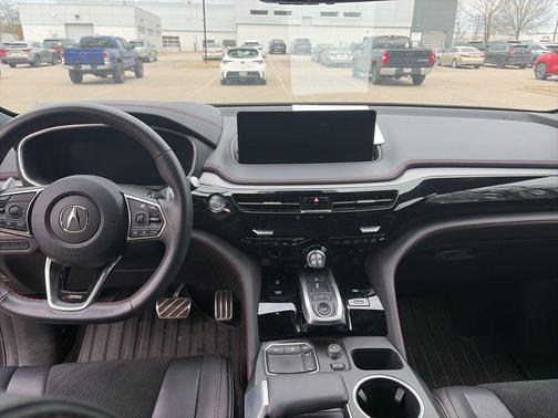 Liquid Carbon Metallic 2023 Acura MDX A-SPEC