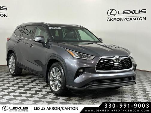 Magnetic Gray Metallic 2020 Toyota Highlander Limited