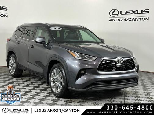 Magnetic Gray Metallic 2020 Toyota Highlander Limited