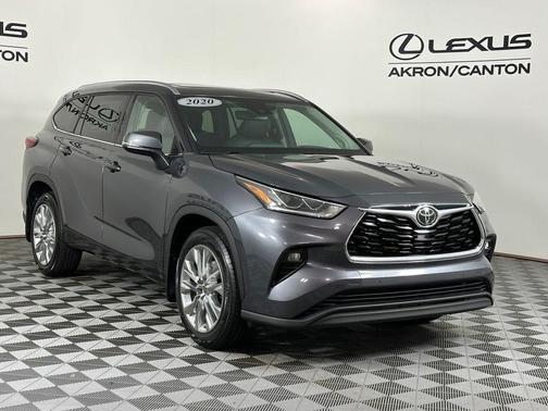 Magnetic Gray Metallic 2020 Toyota Highlander Limited