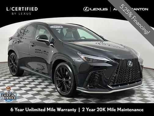 Obsidian 2024 Lexus NX 350 F SPORT Handling