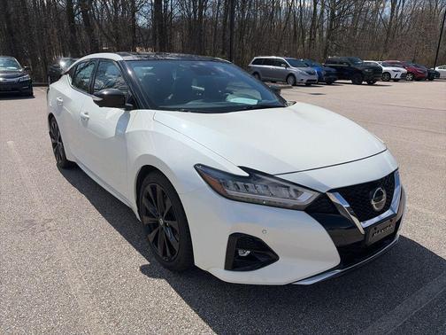 Pearl White Tricoat 2020 Nissan Maxima 3.5 SR