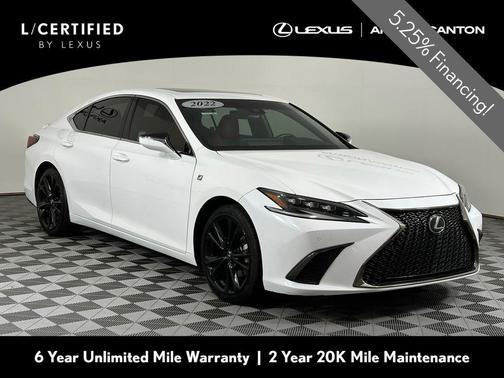 Ultra White 2022 Lexus ES 350 F Sport