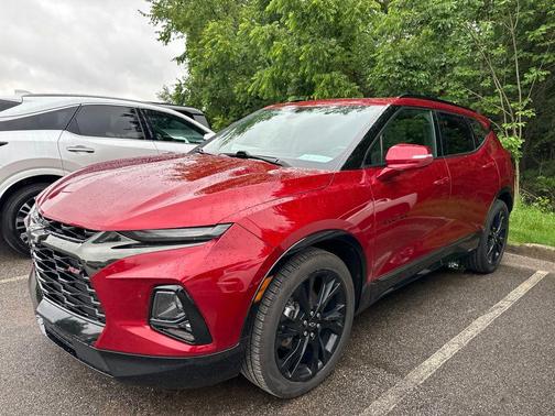 Cherry Red Tintcoat 2021 Chevrolet Blazer RS