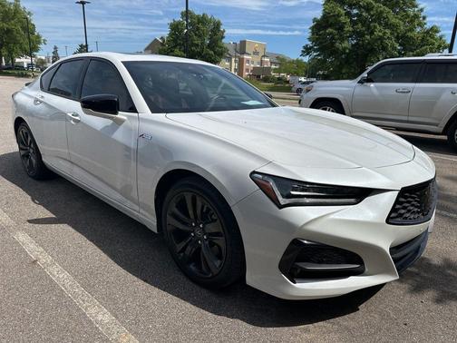 Platinum White Pearl 2021 Acura TLX A-Spec