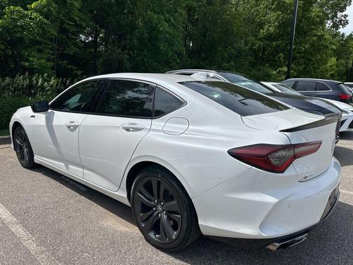 Platinum White Pearl 2021 Acura TLX A-Spec