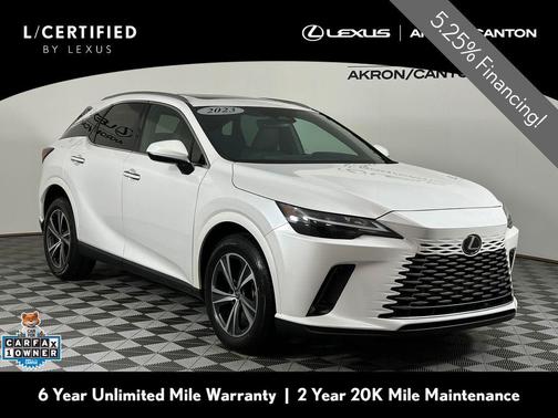 Eminent White Pearl 2023 Lexus RX 350 Premium
