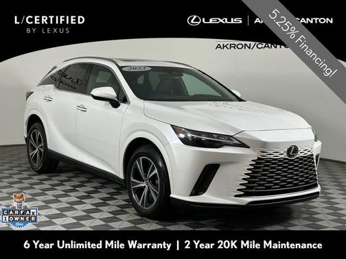 Eminent White Pearl 2023 Lexus RX 350 Premium