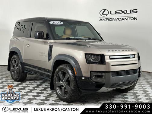 Carpathian Grey Premium Metallic 2023 Land Rover Defender 90 Carpathian Edition