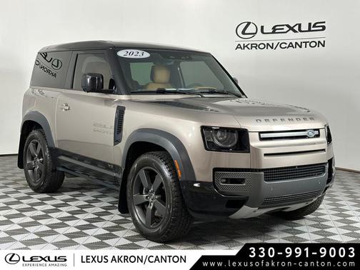 Carpathian Grey Premium Metallic 2023 Land Rover Defender 90 Carpathian Edition