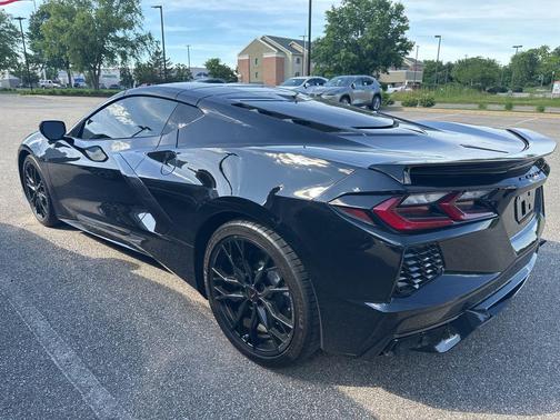 Black 2025 Chevrolet Corvette Stingray w/1LT