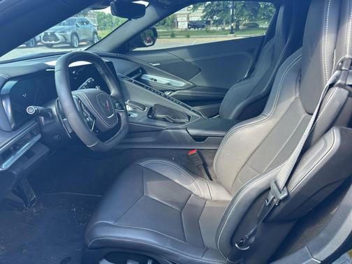 Black 2025 Chevrolet Corvette Stingray w/1LT