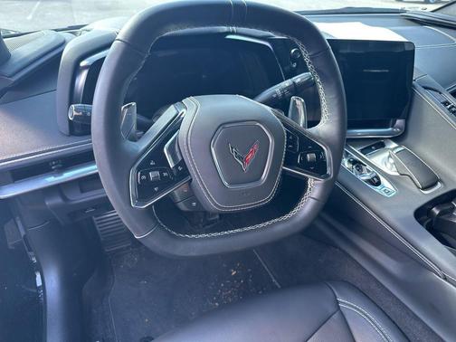 Black 2025 Chevrolet Corvette Stingray w/1LT