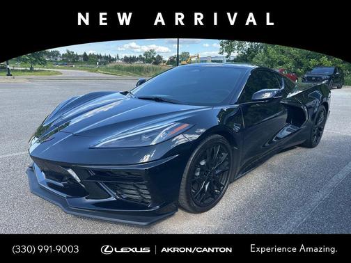Black 2025 Chevrolet Corvette Stingray w/1LT