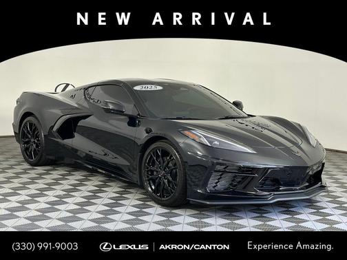 Black 2025 Chevrolet Corvette Stingray w/1LT