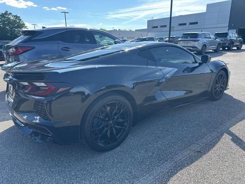 Black 2025 Chevrolet Corvette Stingray w/1LT