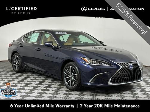 Nightfall Mica 2022 Lexus ES 300h Premium
