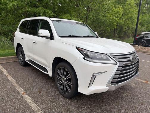 Eminent White Pearl 2020 Lexus LX 570 Three-Row