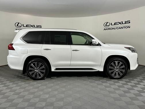 Eminent White Pearl 2020 Lexus LX 570 Three-Row