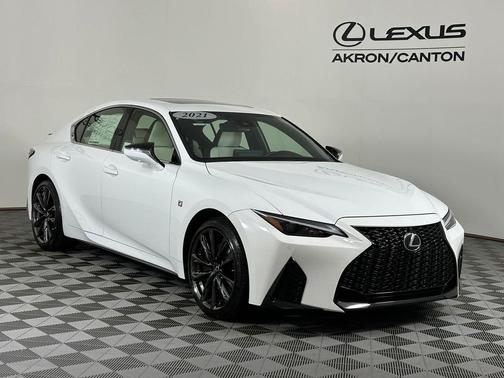 Ultra White 2021 Lexus IS 350 Base