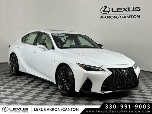 Ultra White 2021 Lexus IS 350 Base