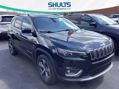 Diamond Black 2019 Jeep Cherokee Limited