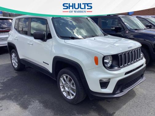 Alpine White Clearcoat 2023 Jeep Renegade Latitude