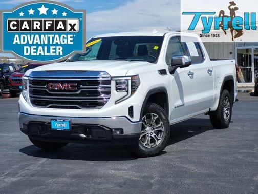 Summit White 2026 GMC Sierra 1500 SLT