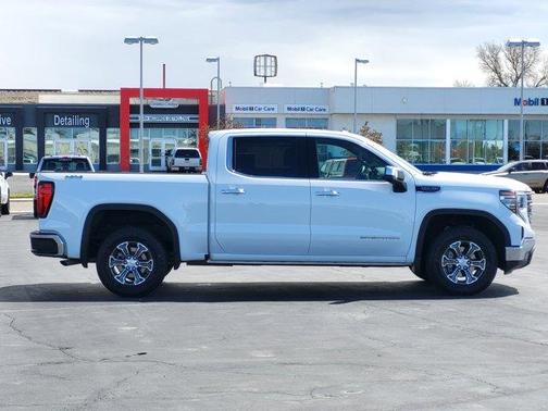 Summit White 2026 GMC Sierra 1500 SLT