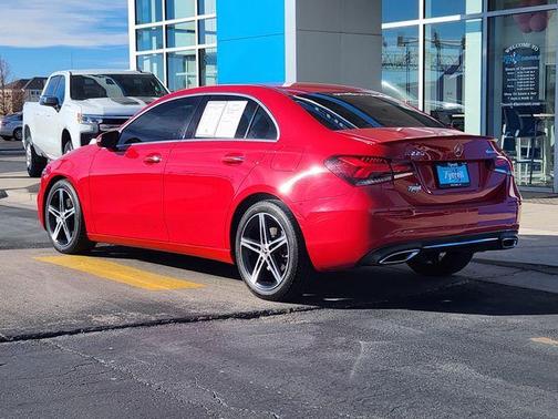 Red 2020 Mercedes-Benz A-Class A 220 4MATIC
