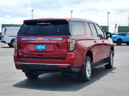 Cherry Red Tintcoat 2021 Chevrolet Suburban LT