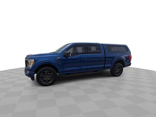 ATLAS BLUE METALLIC 2022 Ford F-150 XLT