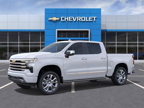 Polar White Tricoat 2026 Chevrolet Silverado 1500 High Country
