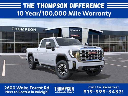 Glacier White Tricoat 2026 GMC Sierra 2500 Denali