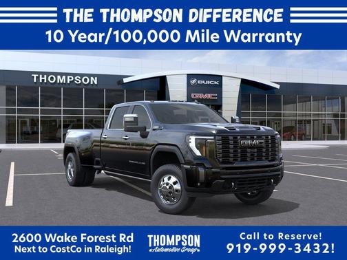Onyx Black 2026 GMC Sierra 3500 Denali