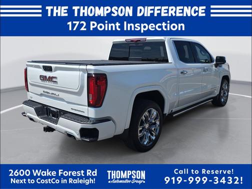 White Frost Tricoat 2024 GMC Sierra 1500 Denali