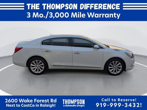 White Frost Tricoat 2016 Buick LaCrosse Leather