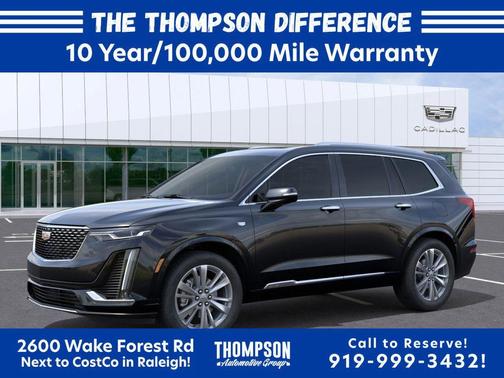 Stellar Black Metallic 2025 Cadillac XT6 Premium Luxury AWD