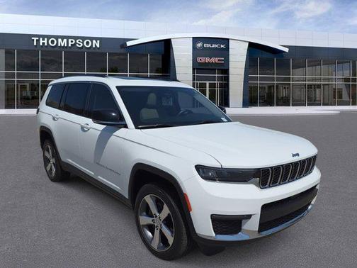 Bright White Clearcoat 2021 Jeep Grand Cherokee L Limited