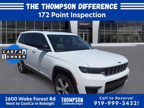 Bright White Clearcoat 2021 Jeep Grand Cherokee L Limited