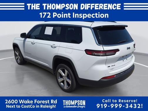 Bright White Clearcoat 2021 Jeep Grand Cherokee L Limited